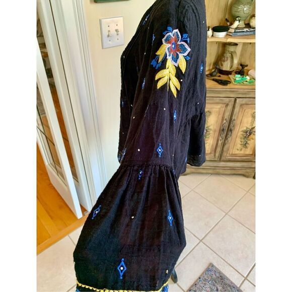 Roller Rabbit Navy Embroidered Tunic - Picture 7 of 9